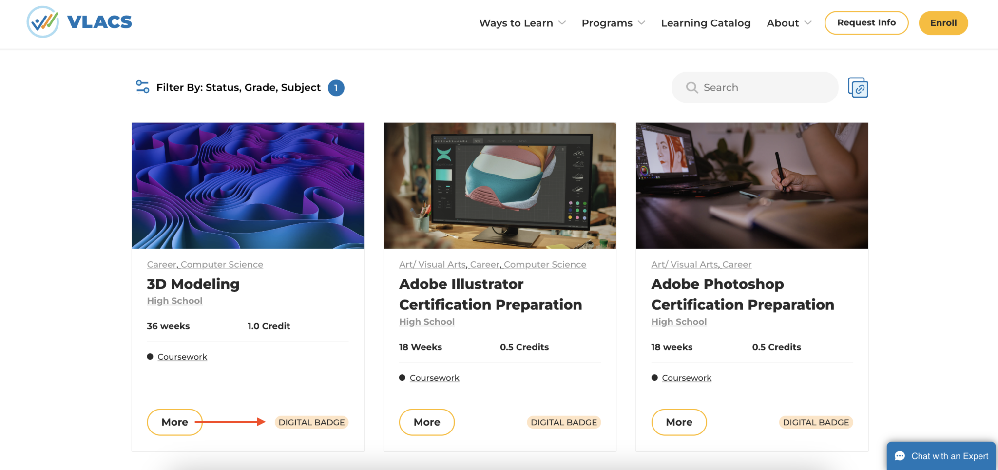Unlock New Achievements and Start Earning Digital Badges at VLACS VLACS